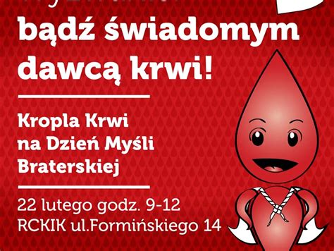 Kropla Krwi na Dzień Myśli Braterskiej