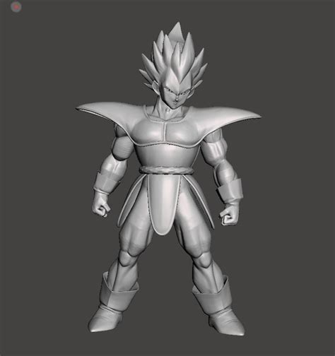 Vegeta Saiyan Armor 3d Model 3d Model 3d Printable Cgtrader