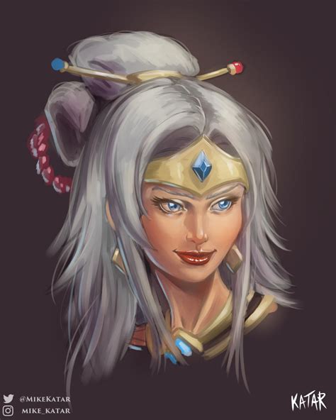 Lian Painted Sketch Rpaladins