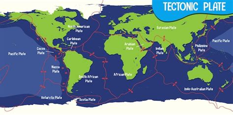 Total Imagen Placas Tectonicas En El Mapa Planisferio 37736 The Best