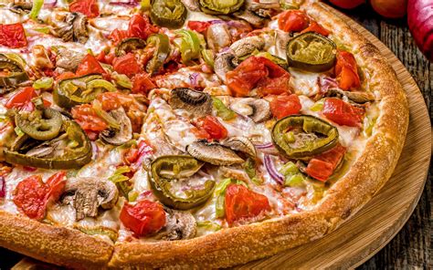 Pizza Tomatoes Food Cheese Hd Wallpaper Rare Gallery