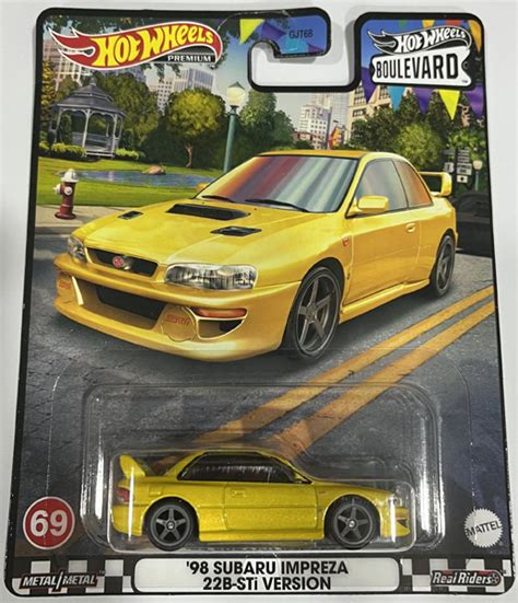 2023 Hot Wheels 98 Subaru Impreza 22B STi Version Boulevard Boulevard
