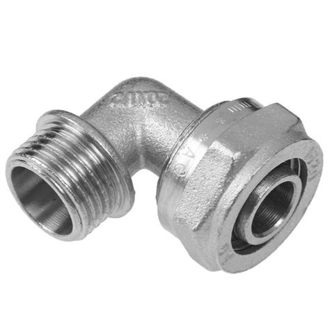 Уголок AQuapex, обжимной, 20 мм х 1/2' наружная резьба, 1435107 ...