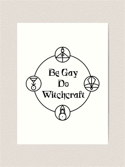 Be Gay Do Witchcraft The Owl House Art Print For Sale By LostNerdMarket Redbubble