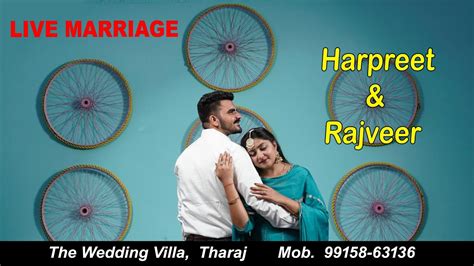 Live Marriage Harpreet Rajveer 12 12 2023 YouTube