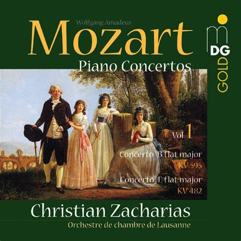 Mozart Piano Concertos Vol 1 By Christian Zacharias Orchestre De