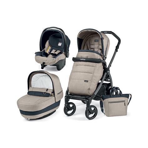 Peg Perego Sistema Modulare Trio Book S Elite Luxe Ecru Peg Perego