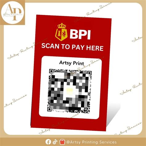 Qr Code Standee Gcash Paymaya And Other Banks Shopee Philippines