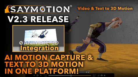 Blender X Deepmotion Ai Motion Capture Animate 3d