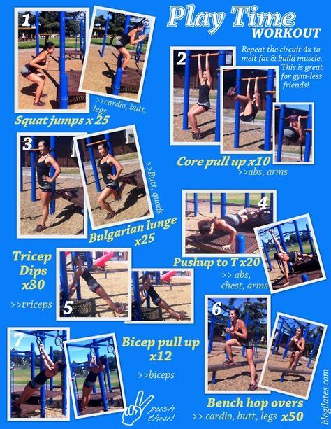 effective park workout ideas  outdoor fitness