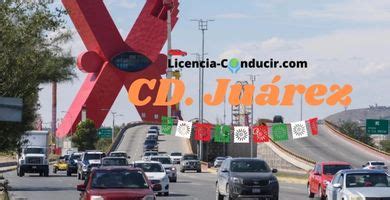 Sacar cita para licencia de conducir Cd Juárez 2025