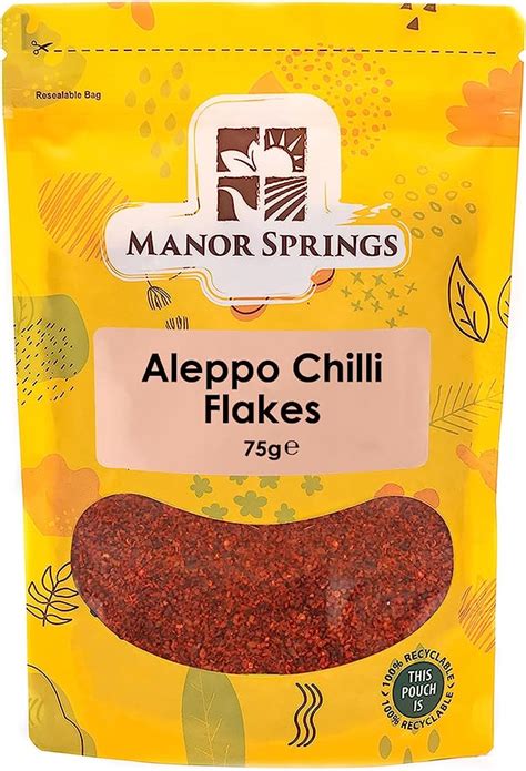 Aleppo Chilli Flakes Pul Biber 75g Amazon Co Uk Grocery