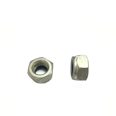 Gr Zinc Plated Hexagon Nylon Insert Lock Nut Din Suppliers