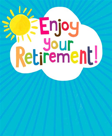 Enjoy Your Retirement! – Paper Salad