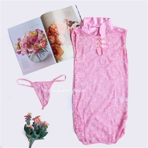 Jual Fan Bing Bing Sexy Lingerie Cheongsam Dress Sleepwear Costume Di