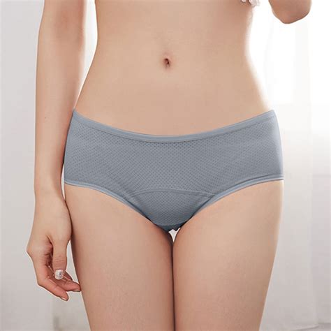 Viadha Seamless Cotton Underwear For Women Leak Proof Menstrual Period