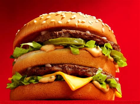 Cudna Obraz Na Pulpit Fast Food Hamburger Niezdrowe Jedzenie