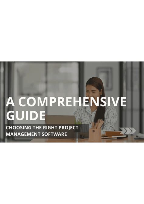 Choosing The Right Project Management Software A Comprehensive Guide Pdf