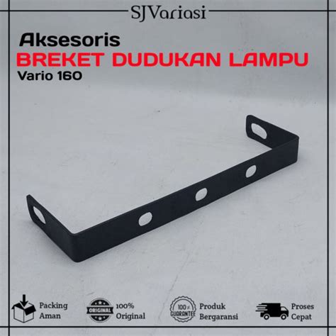 Jual COD Breket Foglamp Vario 160 Breket Dudukan Lampu Tembak D2