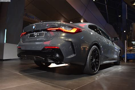 2021 Bmw 4 Series Shown In Dravite Grey With The M Carbon Package