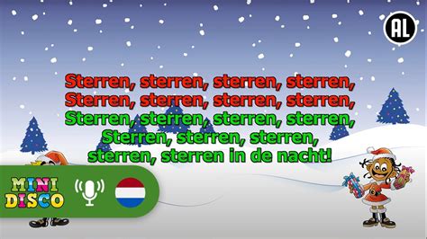 STERREN IN DE NACHT Kerstliedjes Karaoke Minidisco YouTube