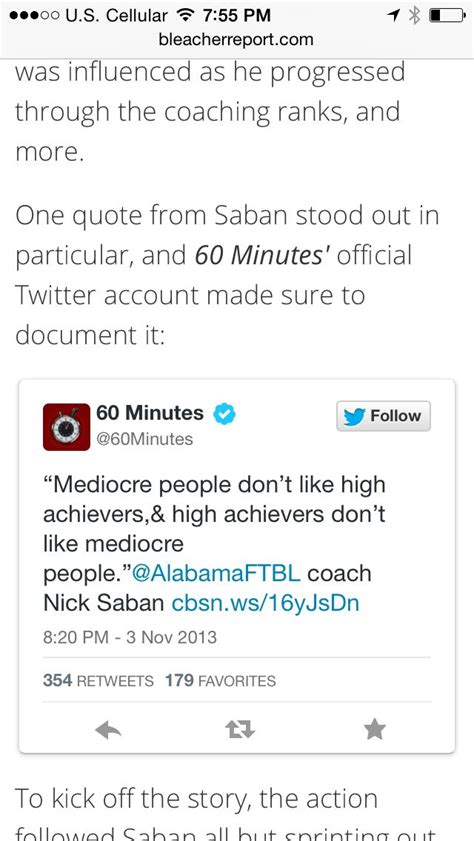 My Favorite Nick Saban Quote Love This Guy And Love This Quote Took