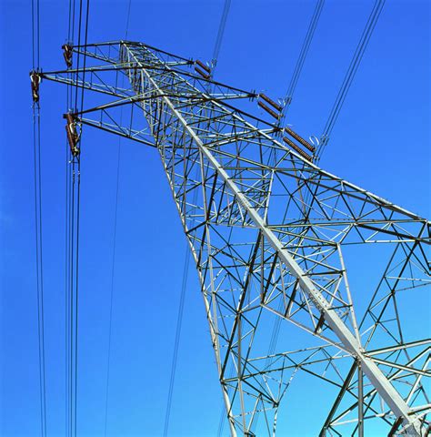 View Of An Electricity Pylon And Cables Photograph By Sheila Terry