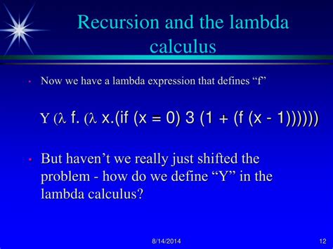 Ppt Gc Functional Programming Lecture Recursion And The