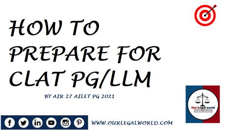 How To Prepare For Clat Pg Exam