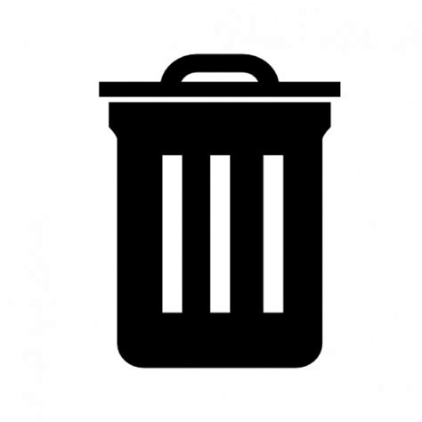 Free Icon Trash Bin Symbol