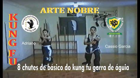 8 chutes básico de kung fu garra de águia YouTube