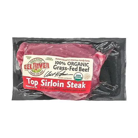 Organic Grass Fed Top Sirloin Steak At Whole Foods Market