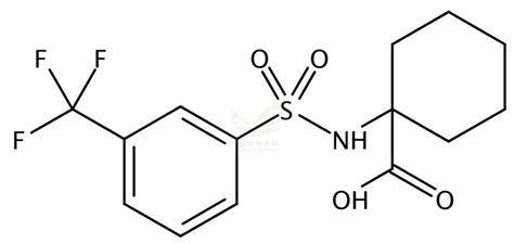 1 3 三氟甲基 苯磺酰基氨基 环己烷甲酸 1 3 Trifluoromethyl phenyl sulfonamido