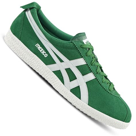 Onitsuka Tiger Mexico Delegation Unisex Sneaker Greenwhite Fun Sport