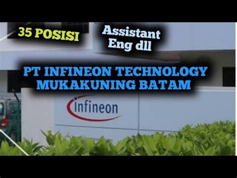 LOKER BATAM PT INFINEON IKLAN KOTA BATAM LOWONGAN KERJA BATAM HARI