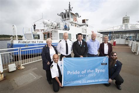 Shields Ferry ship celebrates 30 years of service across River Tyne ...