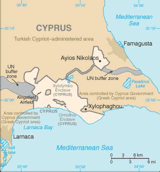 Map of Dhekelia