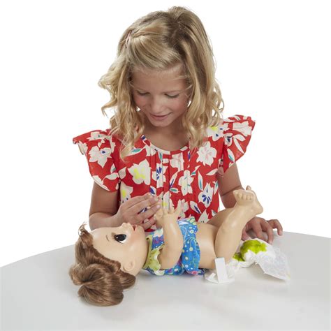 Mua Baby Alive Happy Hungry Baby Brown Straight Hair Doll Makes