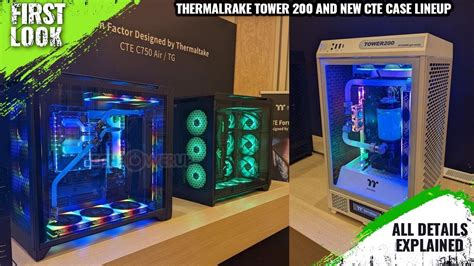 Thermaltake Tower Cte C Air C Tg C Air And Cte C Tg