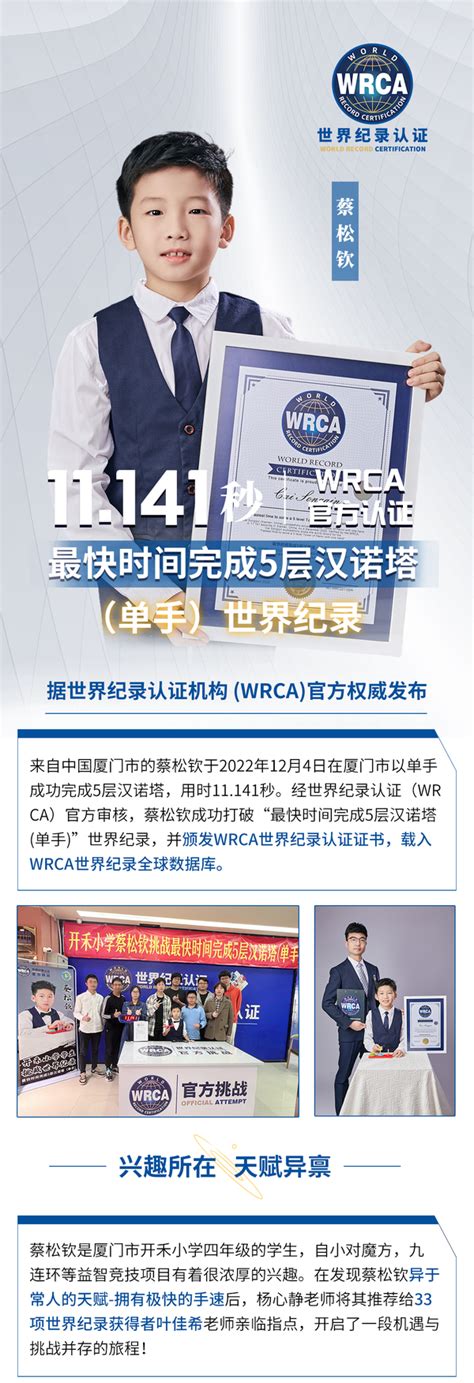 11141秒！wrca官方认证为最快时间完成5层汉诺塔（单手）世界纪录 知乎