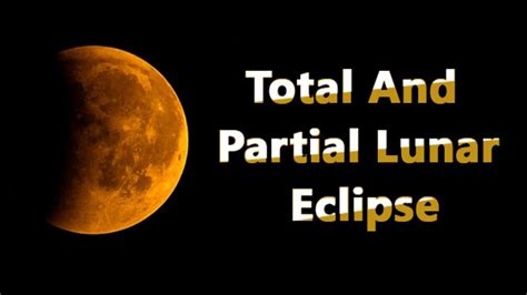 Know The Difference Between Total And Partial Lunar Eclipse Boldsky