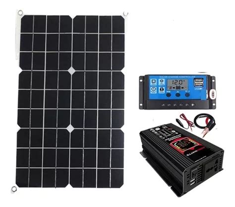 Inversor De Batería Solar 110 220v 12000w 18w Panel Solar Meses sin