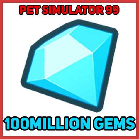 M Gems Million Gems Pet Simulator Ps