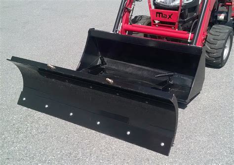 Clamp On Snow Plows For Compact Tractors Earth And Turf Attachments