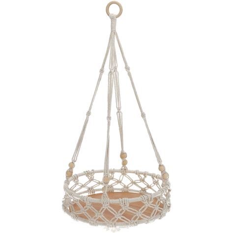 Kwietnik wiszący MAKRAMA Ø 65 cm Home Styling Collection Sklep