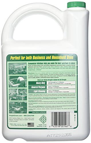 Simple Green All Purpose Cleaner 140 Ounce Bottle Pricepulse