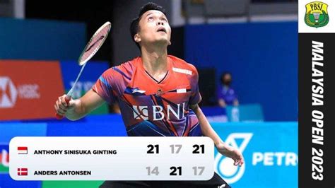 Hasil Malaysia Open 2023 Fajar Rian Dan Ginting Menang Jonatan