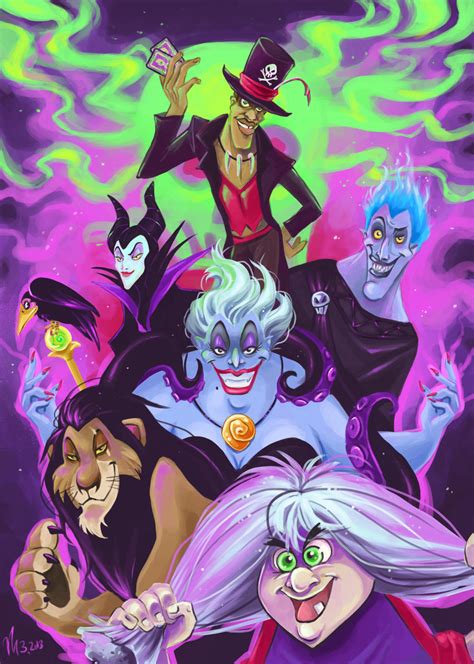 Disney Villains by NEPi on DeviantArt