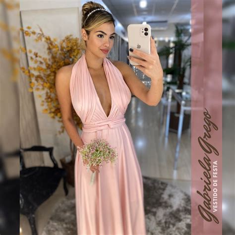 Vestido Multiformas Nude