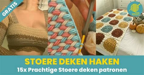 Stoere Deken Haken Leukste X Haakpatronen Gratis Handwerkpagina